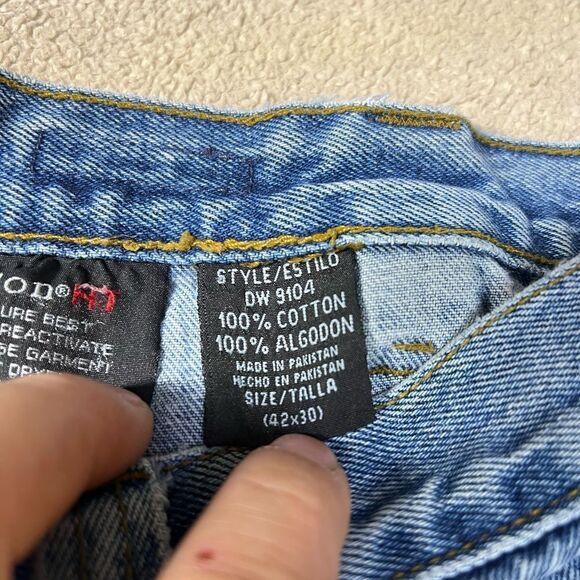 Vintage dodge ram denim jeans men’s size 42x30 - Picture 10 of 13